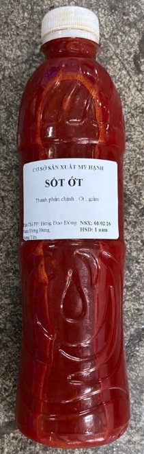 Sốt ớt Mỹ Hạnh 500g